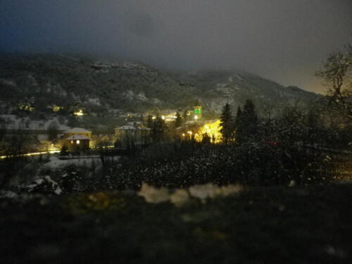 Panorama da Casa di sopra di notte